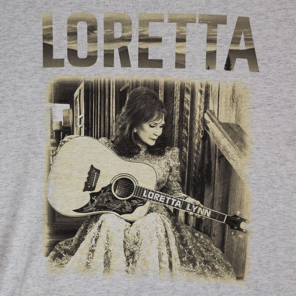 Loretta Lynn T-Shirt Mens XL Next Level Apparel Cotton Blend Super Soft Comfy